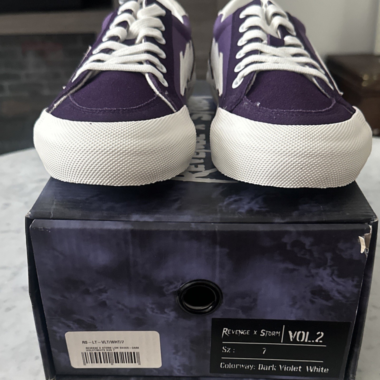 Revenge x Storm Vol.2 Dark Violet White Unisex  (Damaged Box , MSRP: $200)