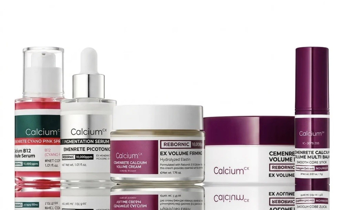 Dr. Melaxin  Collagen Boost Skincare Set with Calcium, Hyaluronic Acid & Elastin