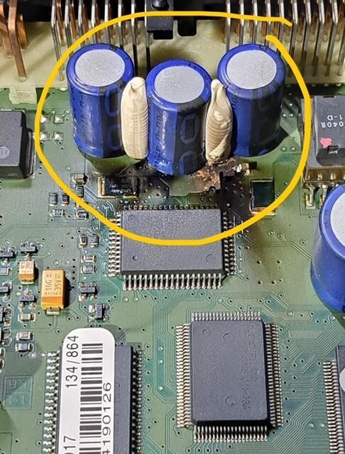 2004 2005 04 05 Duramax LLY FICM CAPACITOR BOARD BURN EXPERT REPAIR SERVICE