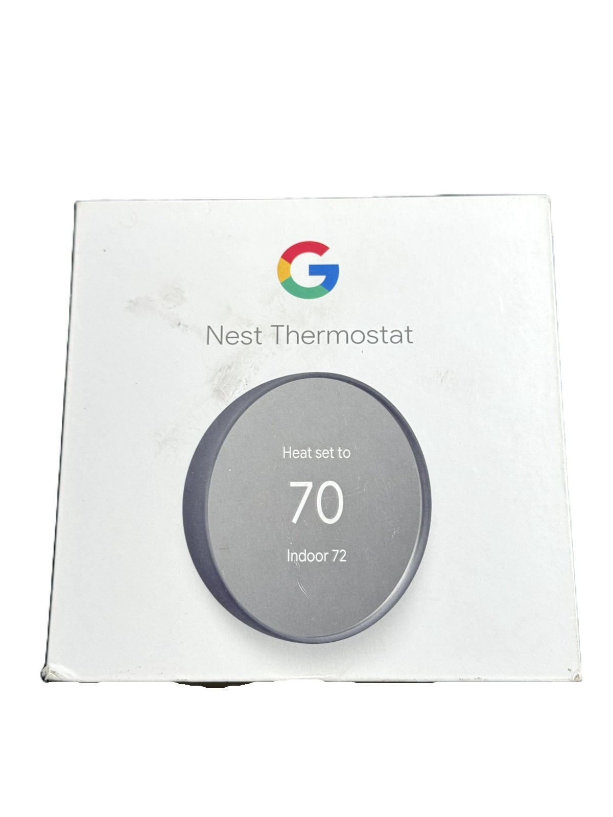Google Nest Thermostat Smart Programmable Wi-Fi Thermostat Charcoal GA02081-US