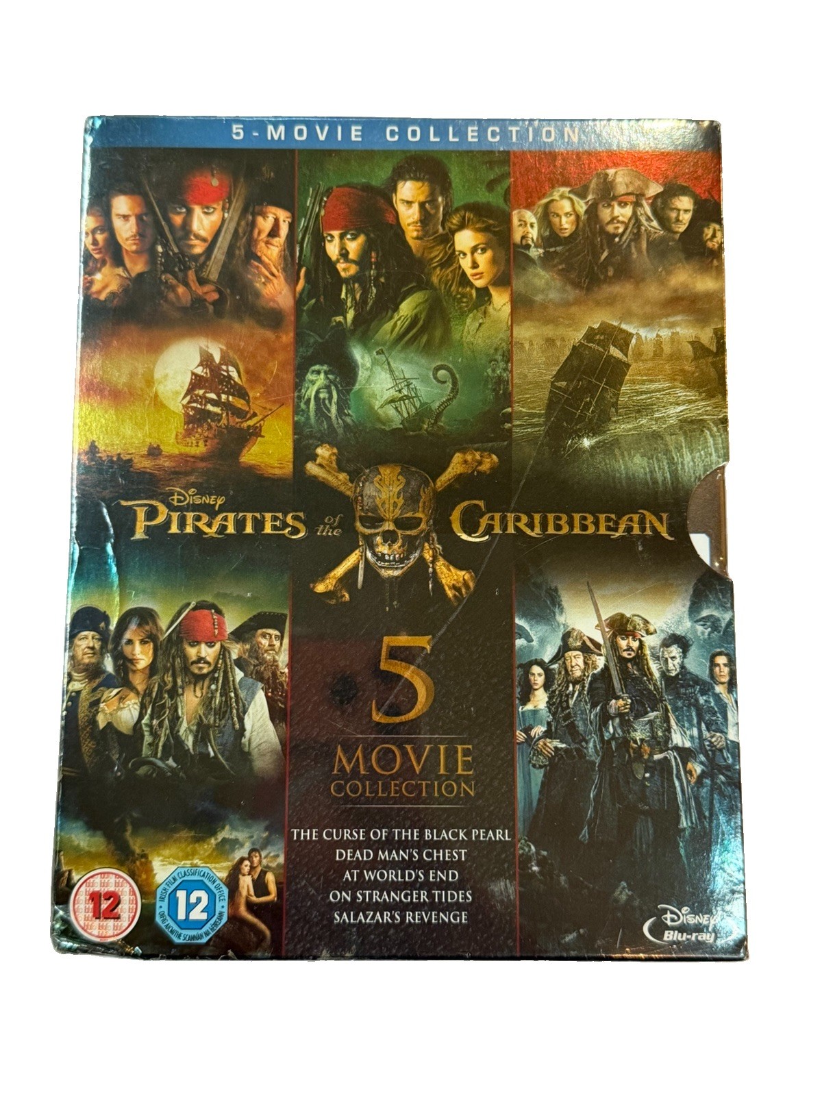 Pirates of the Caribbean (Blu-ray Disc, 2017, 5-Disc Set) ALL REGION Brand New Pirates of the Caribbean (Blu-ray Disc, 2017, 5-Disc Set) ALL REGION Brand New