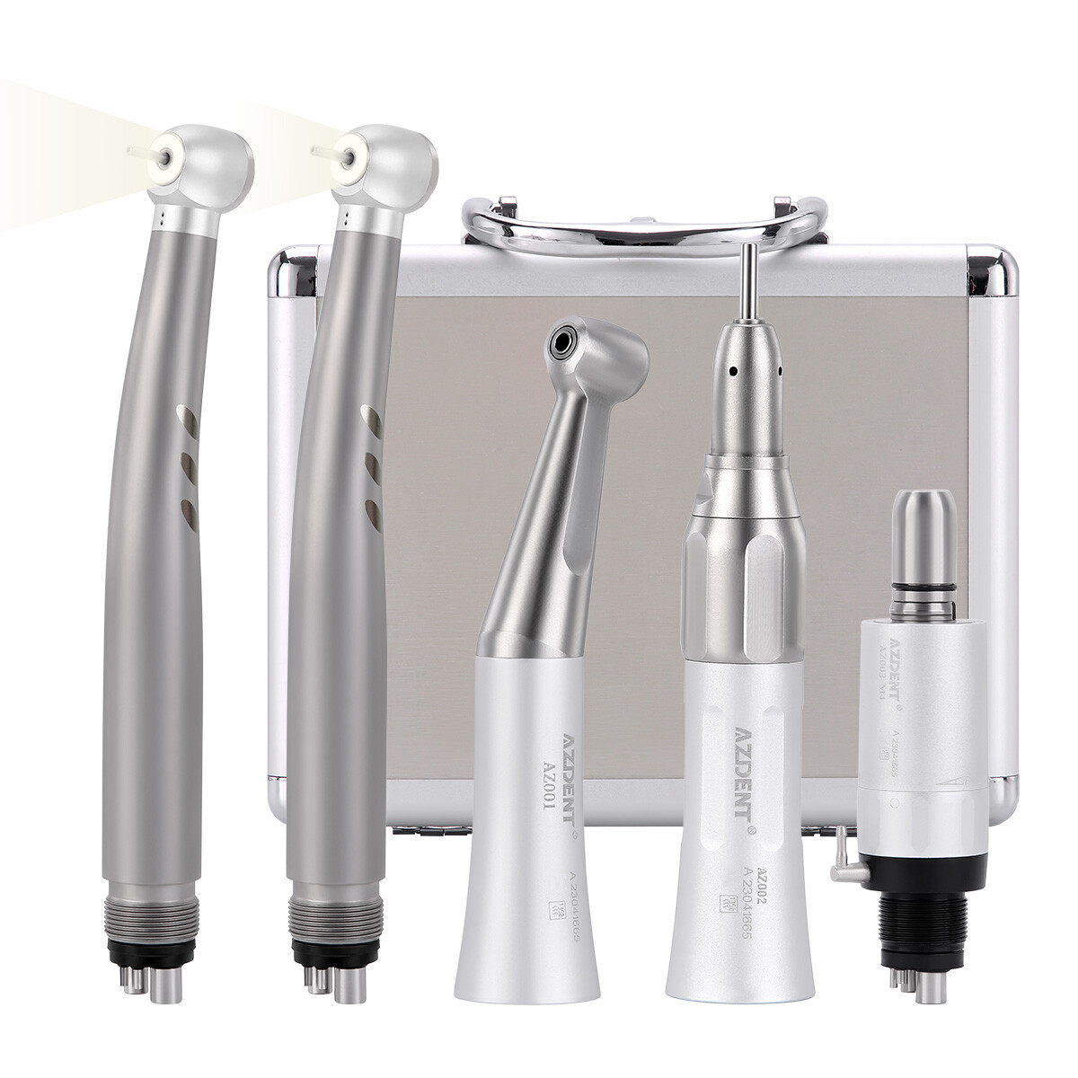 NSK Style Dental E-generator LED High Speed and Low Speed Handpiece Kit 2/4Holes
