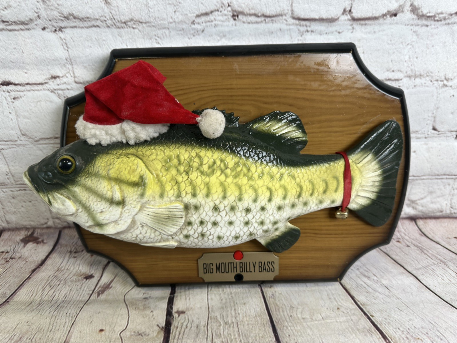 VTG Holiday Time Singing Christmas Big Mouth Billy Bass *Parts* NOT Working VTG Holiday Time Singing Christmas Big Mouth Billy Bass *Parts* NOT Working