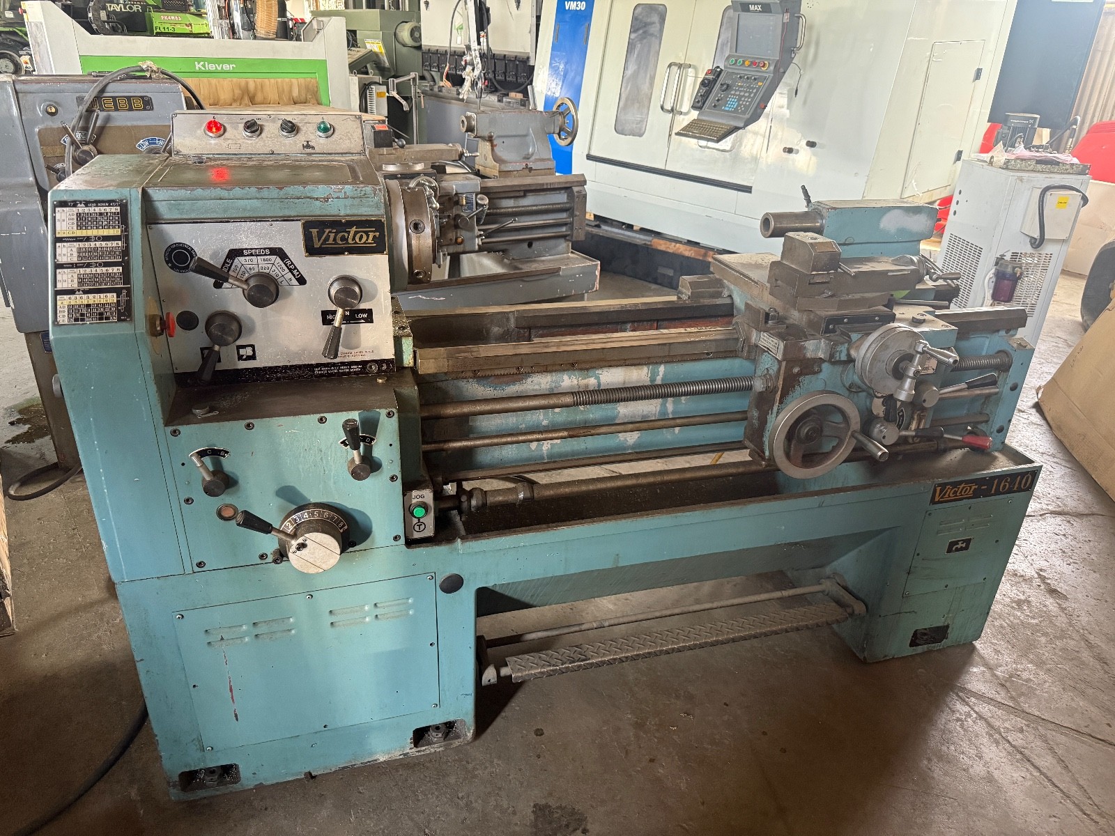 Victor Lathe 1640 16\