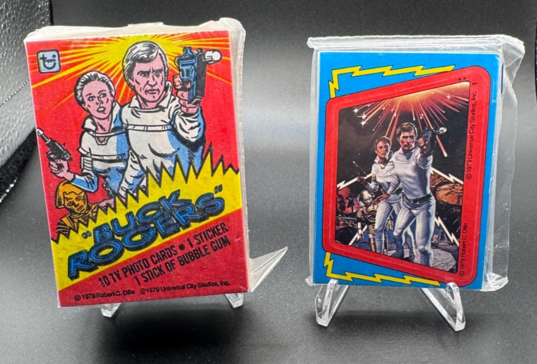 1979 Topps BUCK ROGERS Trading Cards - Complete 88/22 Card Set w/Wrapper NM-MT 1979 Topps BUCK ROGERS Trading Cards - Complete 88/22 Card Set w/Wrapper NM-MT