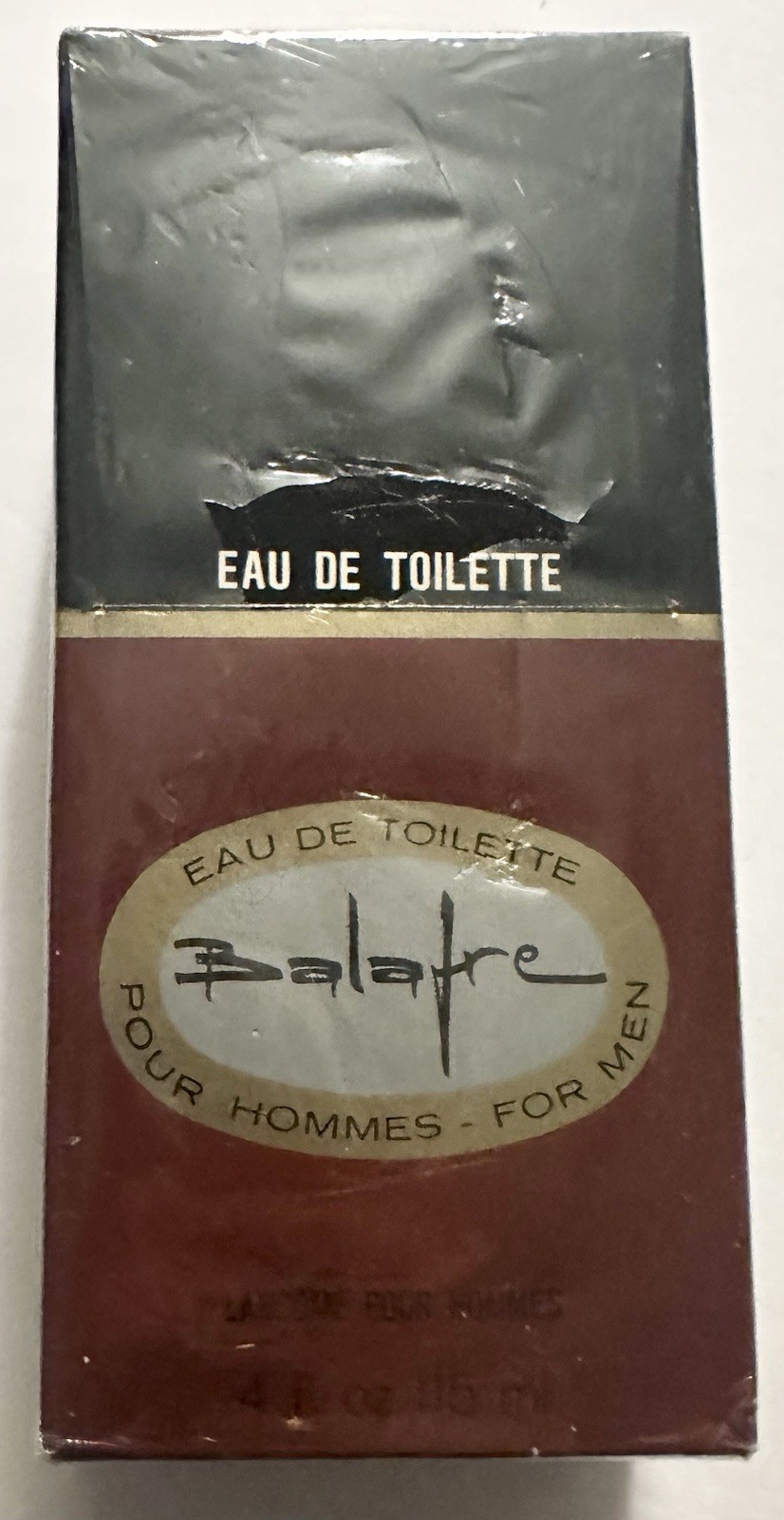Perfume Balafre Lancome Pour Hommes 4oz 115ml EDT vintage parfum SEALED NIB MEN
