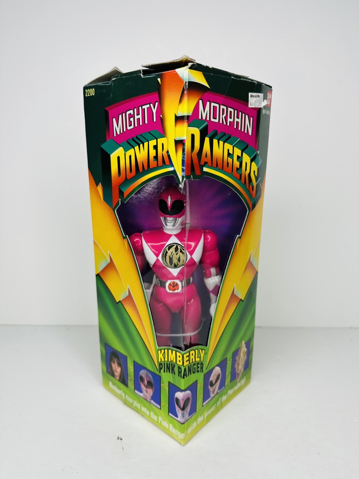 VINTAGE Irwin Power Rangers (1993) Pink Ranger KimberlyFigure NIB (Triangle Box) VINTAGE Irwin Power Rangers (1993) Pink Ranger KimberlyFigure NIB (Triangle Box)