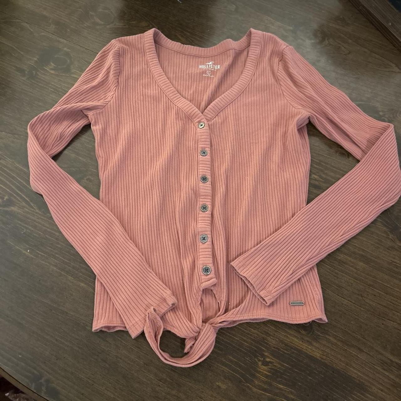 Hollister Co Women\'s Pink Blous