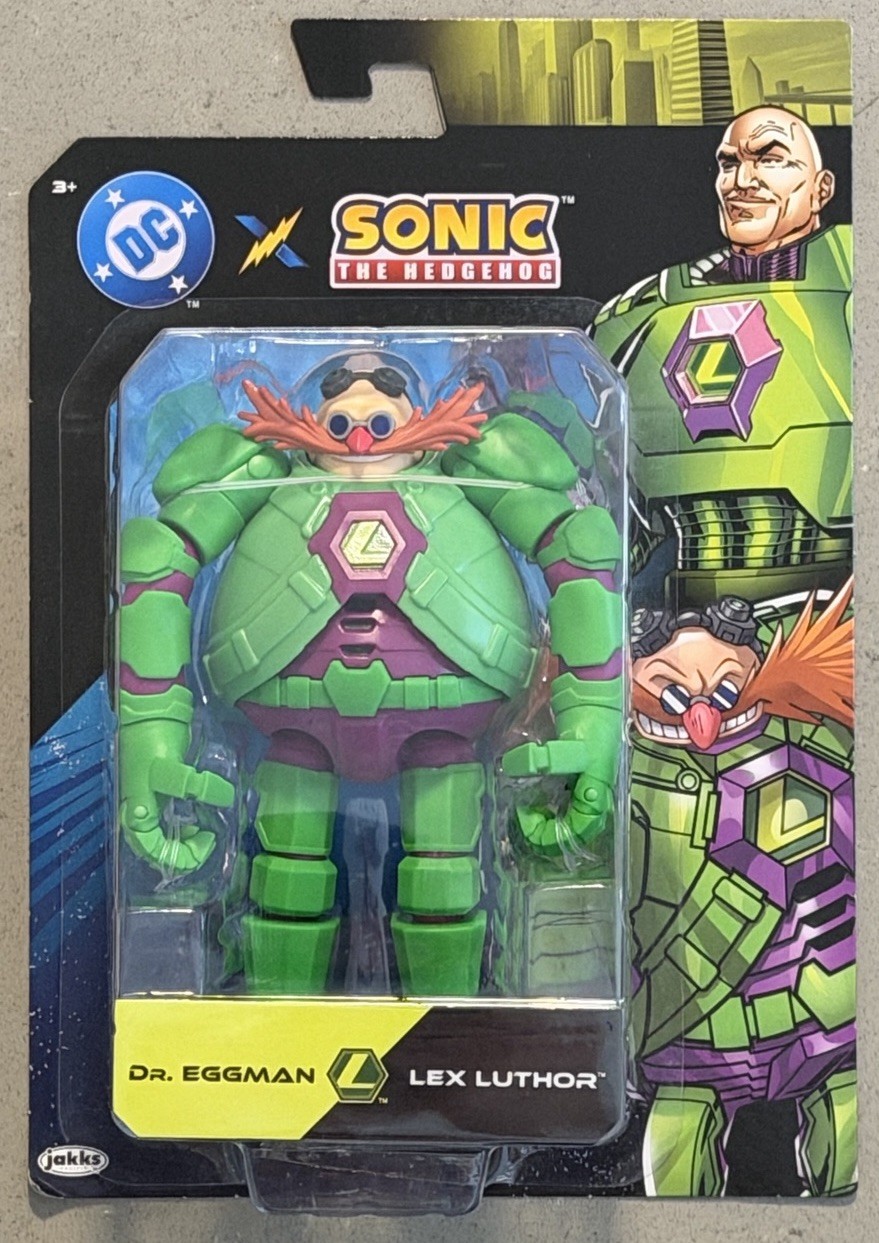 New 2026 DC x Sonic The Hedgehog - Dr Eggman Lex Luthor -  5\
