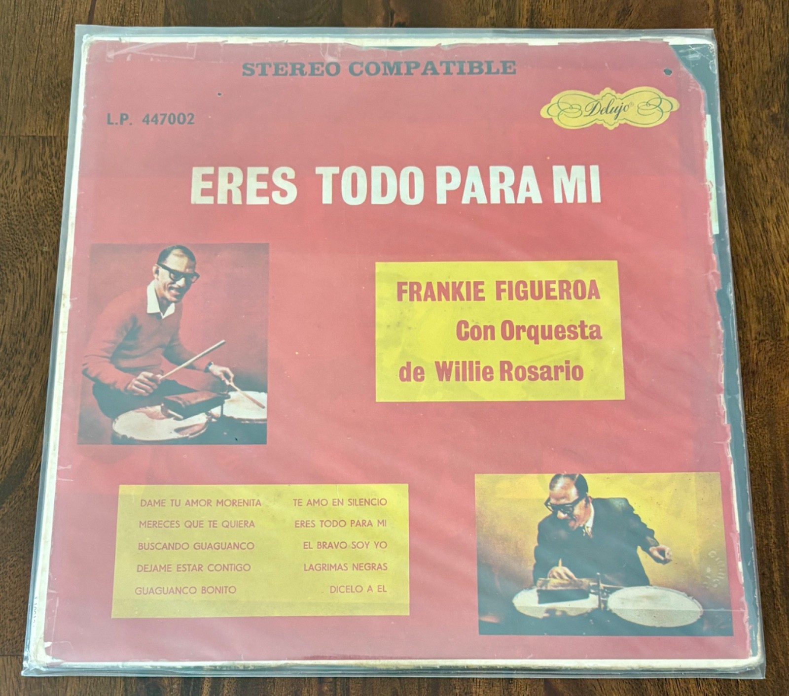 Frankie Figueroa Con Orquesta De Willie Rosario – Eres Todo Para Mi COL Press Frankie Figueroa Con Orquesta De Willie Rosario – Eres Todo Para Mi COL Press