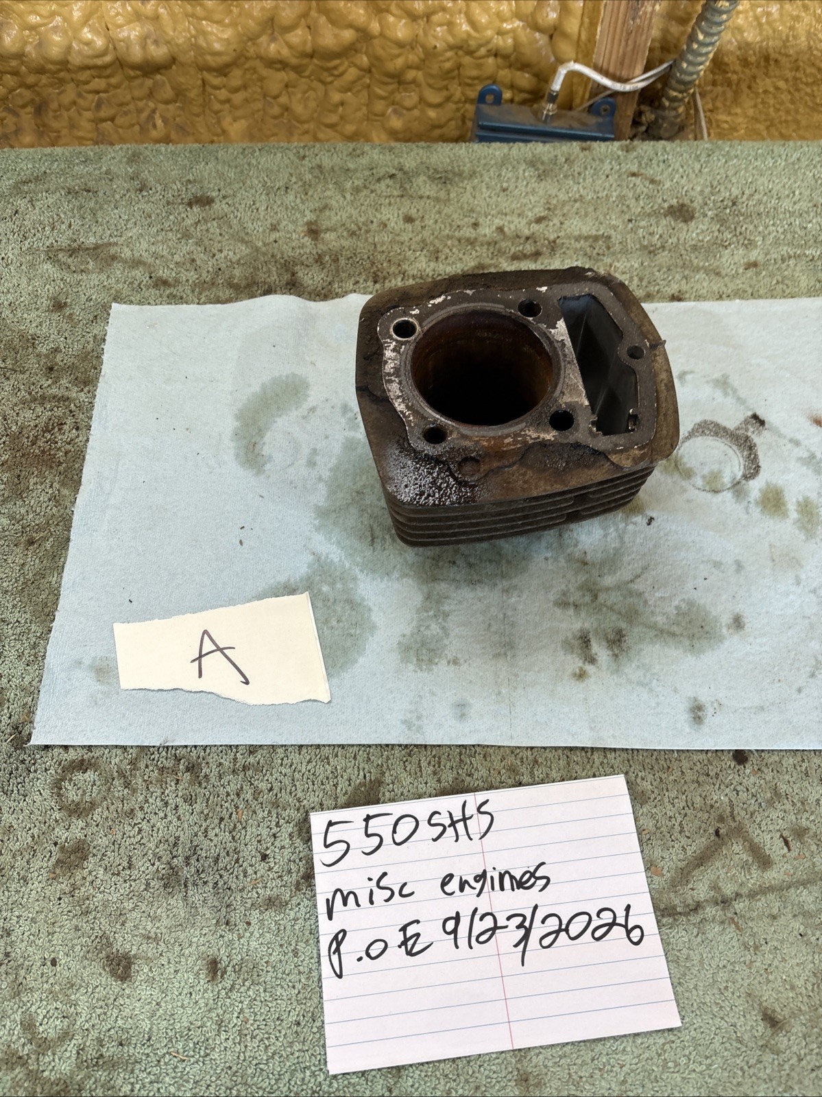 1984 Honda Atc 200 S Cylinder Jug Barrel 550