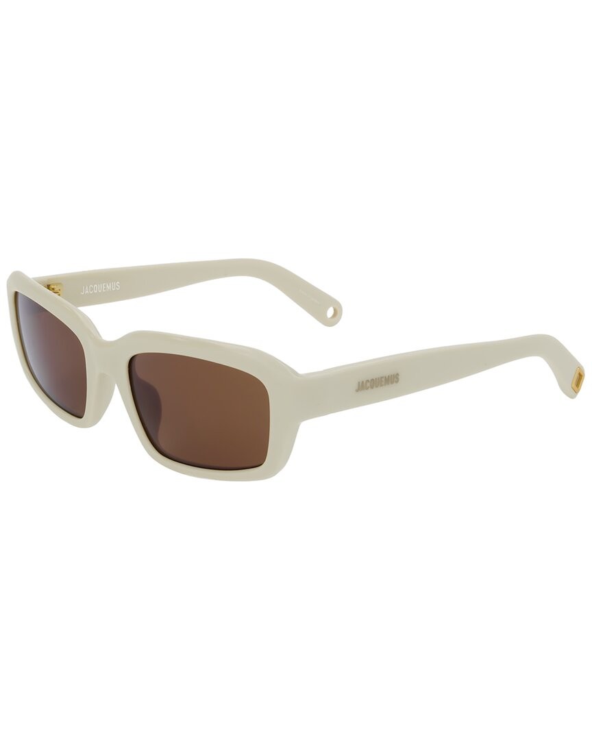 Jacquemus Women\'s Jac64 54Mm Sunglasses Women\'s White Jacquemus Women\'s Jac64 54Mm Sunglasses Women\'s White