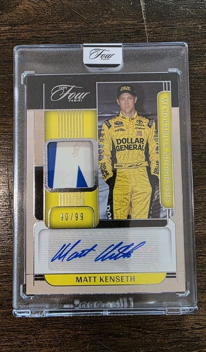 2026 Panini Turn Four Racing Memorabilia Autographs /99 Matt Kenseth 2026 Panini Turn Four Racing Memorabilia Autographs /99 Matt Kenseth