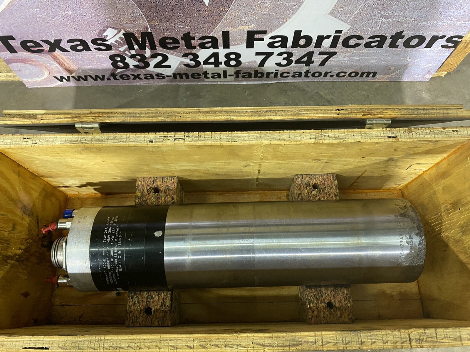 Fischer MFWS-1230/42 ISO-30 Spindle Motor 