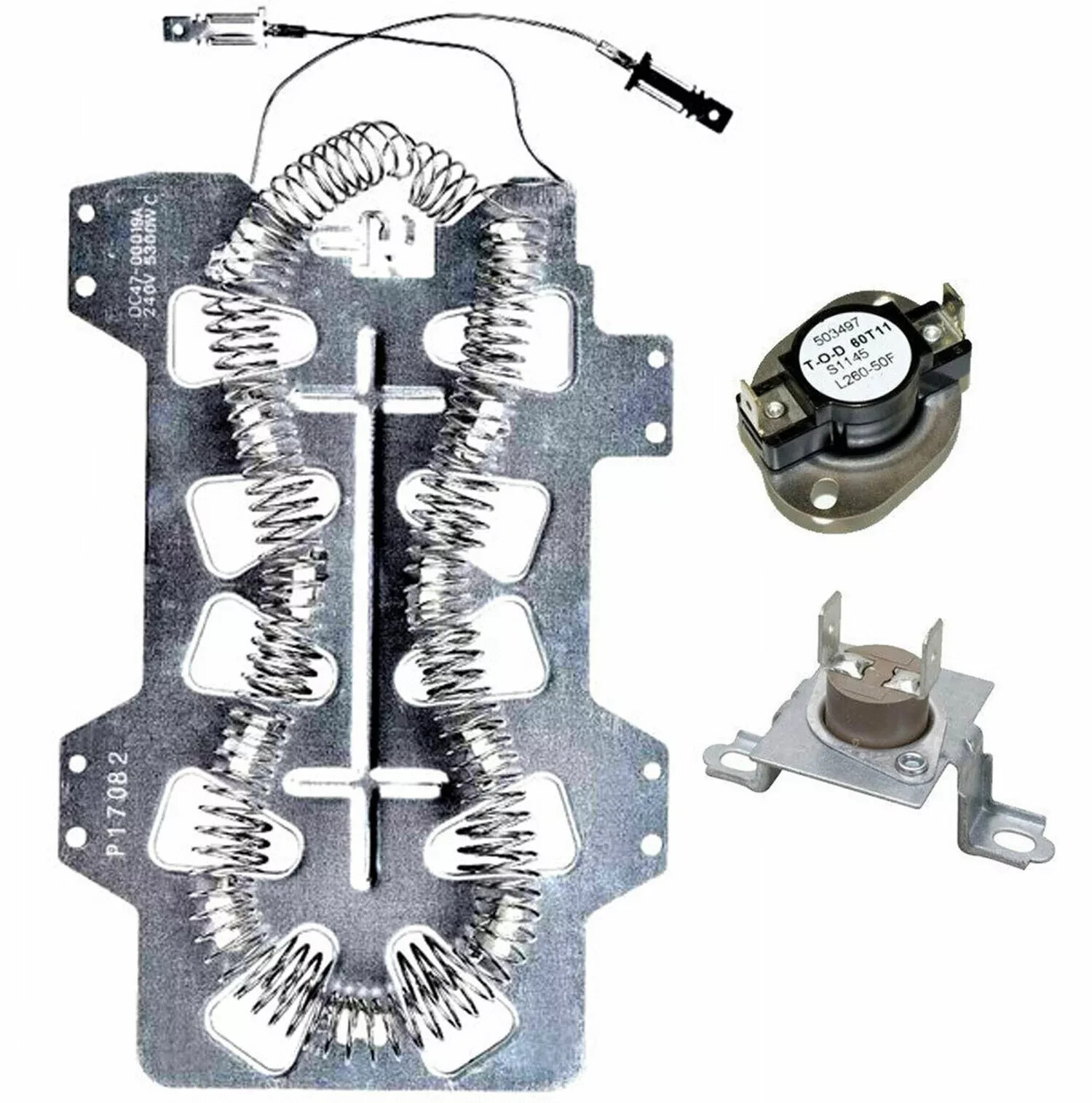 DVE45T3200W/A3 Samsung Dryer Heating Element & Fuses DVE45T3200W/A3 Samsung Dryer Heating Element & Fuses
