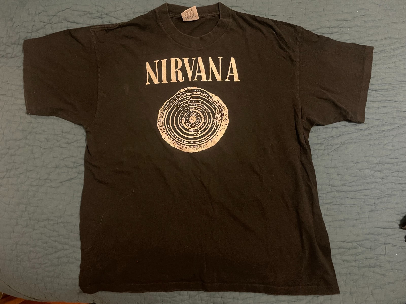 Vintage 90s NIRVANA Vestibule T-Shirt XL SUB POP Logo LEE Tag Single Stitch