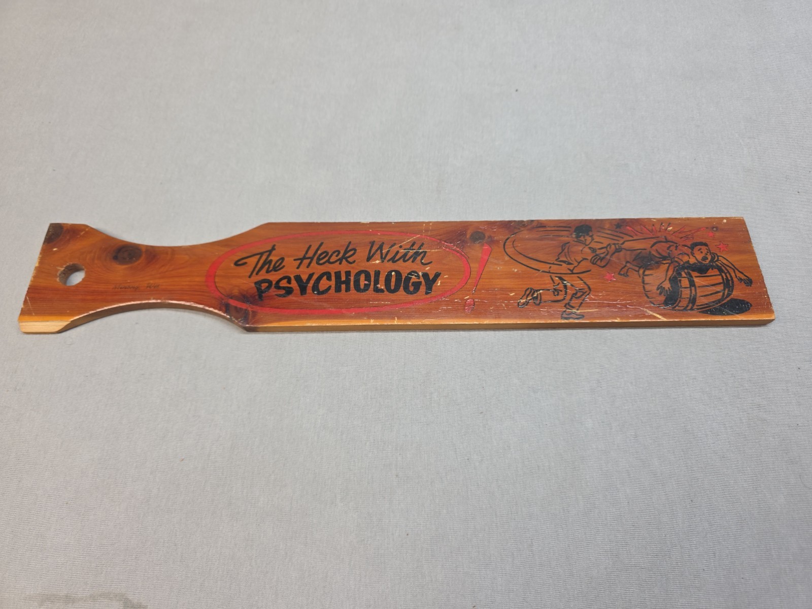 Vintage Wood Novelty Paddle \