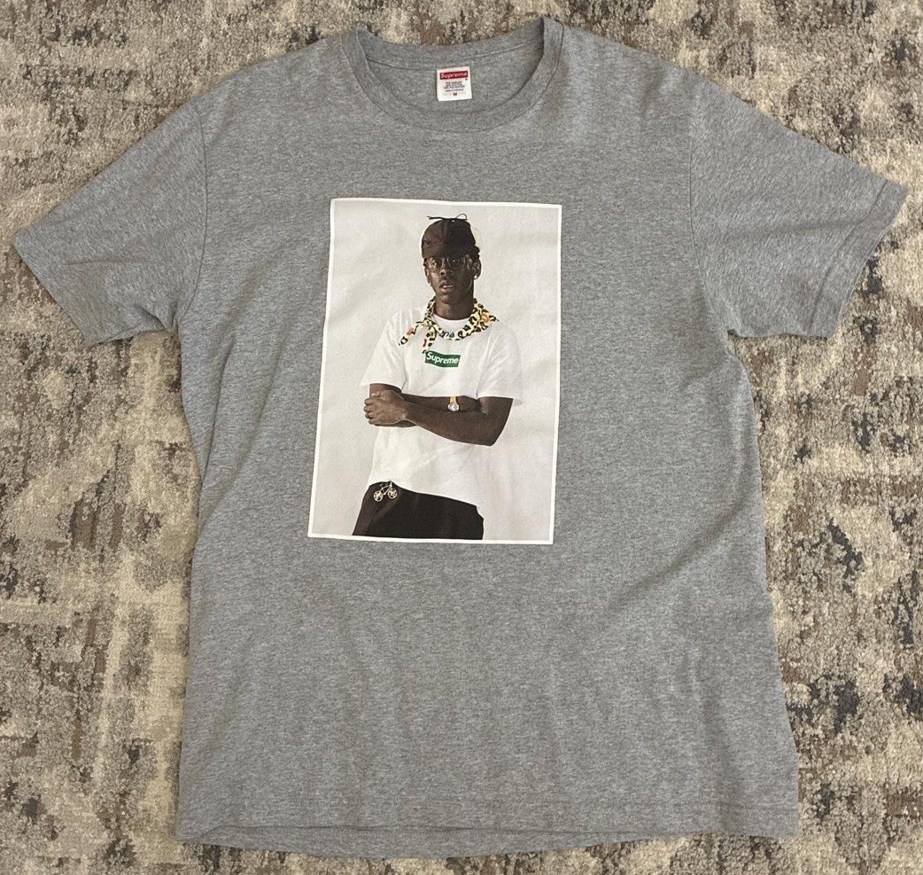 Size L - Supreme Tyler The Creator Tee Heather Grey SUPREME Pre-Owned Size L - Supreme Tyler The Creator Tee Heather Grey SUPREME Pre-Owned
