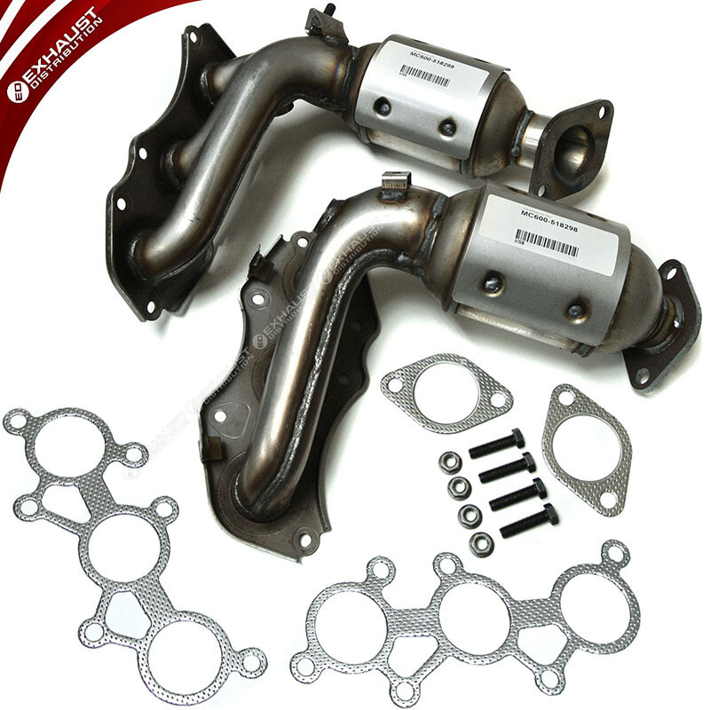 TOYOTA HIGHLANDER 3.5L 2008-2013 Front Catalytic Converter 2 PIECES PAIR
