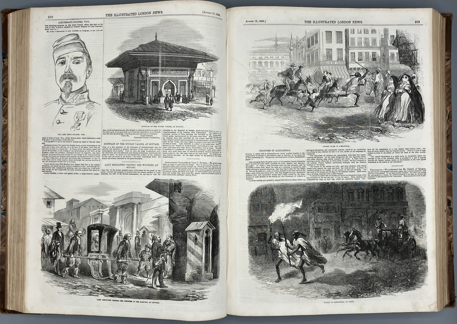 The Illustrated London News 1855 Vol 27 Crimean War Engravings Paris New York