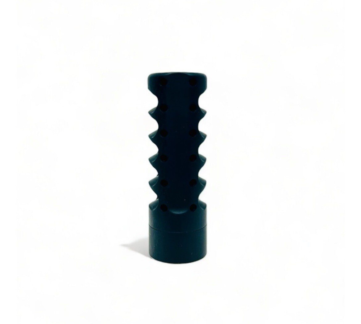 Grizzly 5 port Self Timing Muzzle Brake 5/8-24 by J&A Outdoors Grizzly 5 port Self Timing Muzzle Brake 5/8-24 by J&A Outdoors