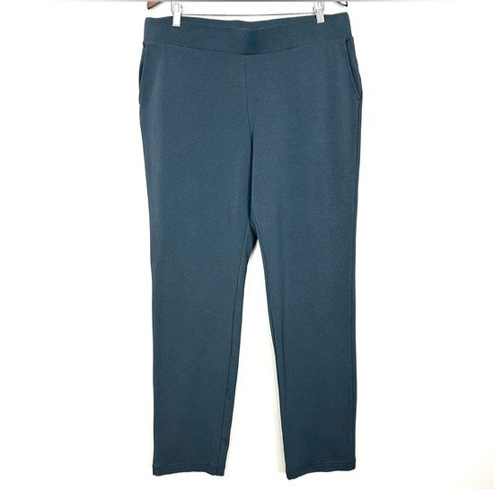 J. Jill PureJill Affinity Slim Leg Pants Women’s Size L French Terry Knit
