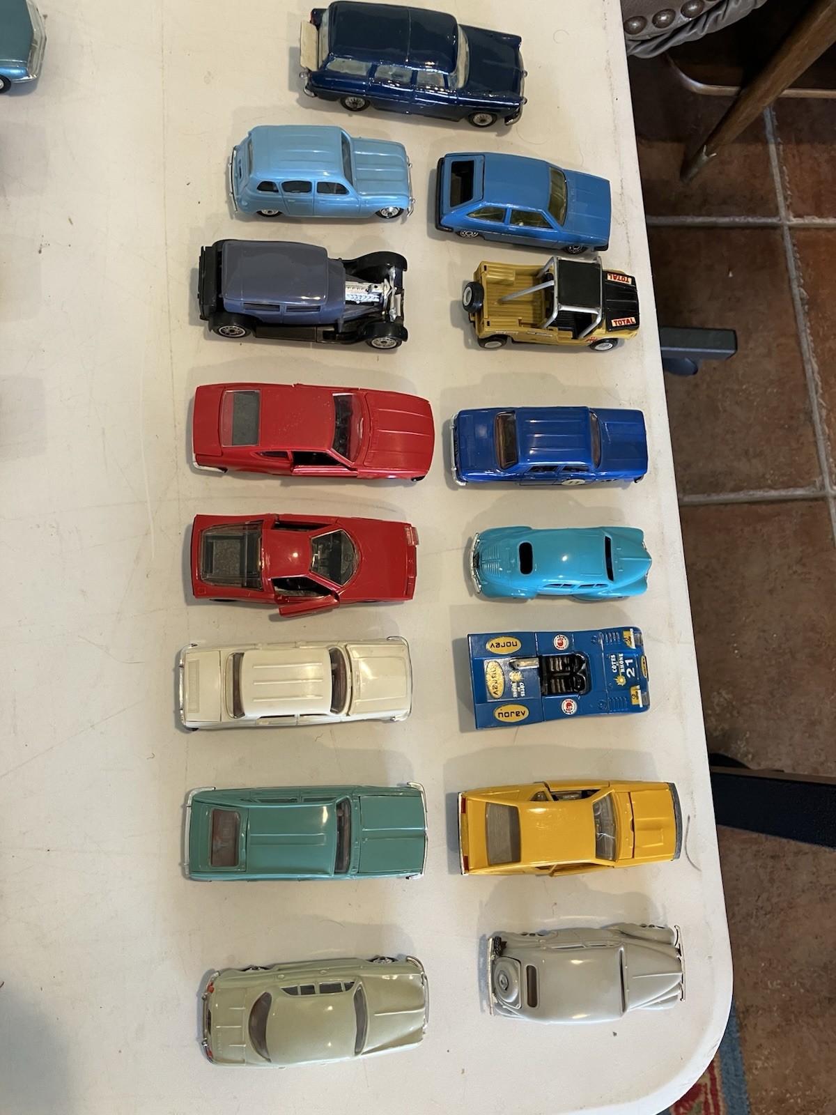 Lot of 15 Vintage Norev Cars 1:43 Jet Car France