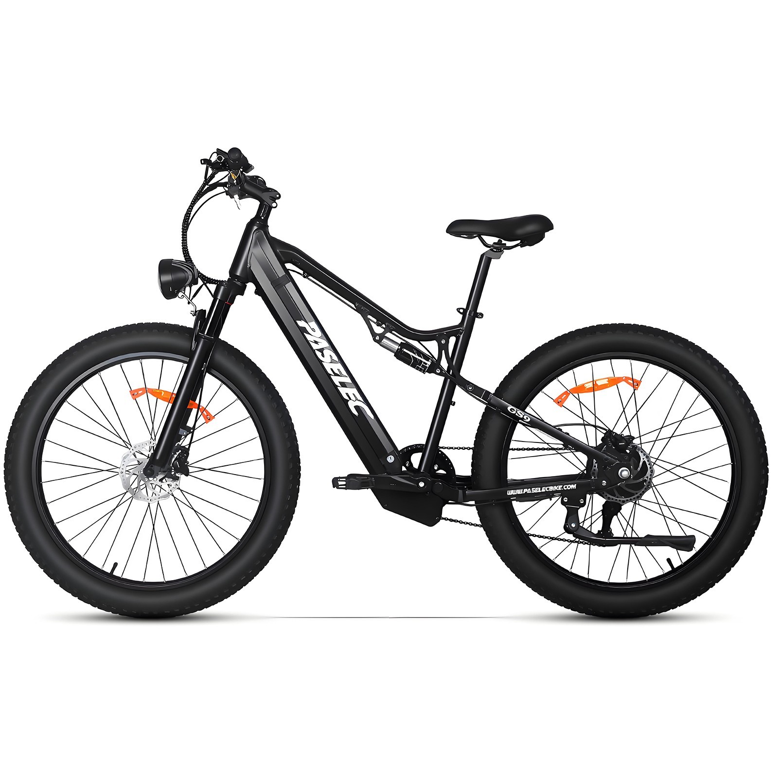 PASELEC GS9 Pro Electric Mountain Bike 1300W PEAK 15.6AH 27.5*3.0 inch E-Bike PASELEC GS9 Pro Electric Mountain Bike 1300W PEAK 15.6AH 27.5*3.0 inch E-Bike