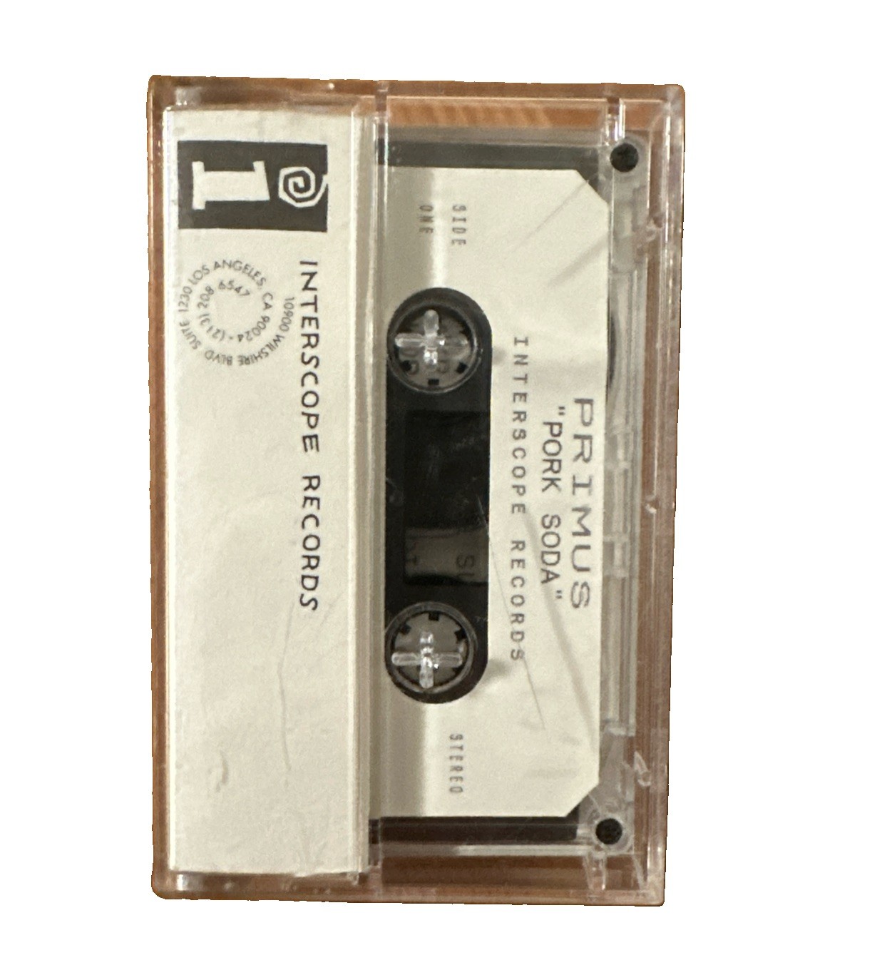 Primus Pork Soda PROMO Cassette RARE COLLECTIBLE Interscope (1993)