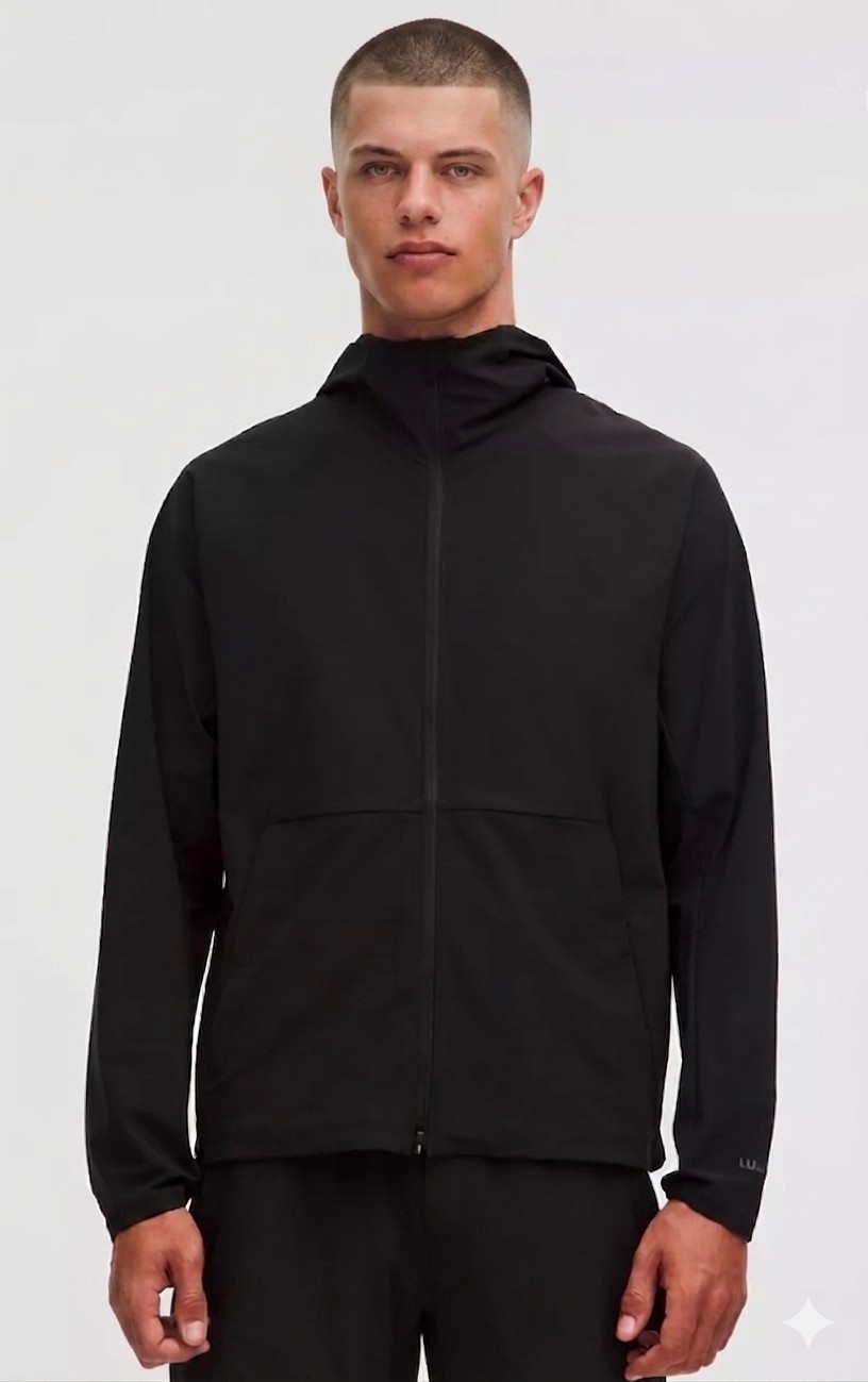 Lululemon Men’s Pace Breaker Jacket Black Sz M Lululemon Men’s Pace Breaker Jacket Black Sz M
