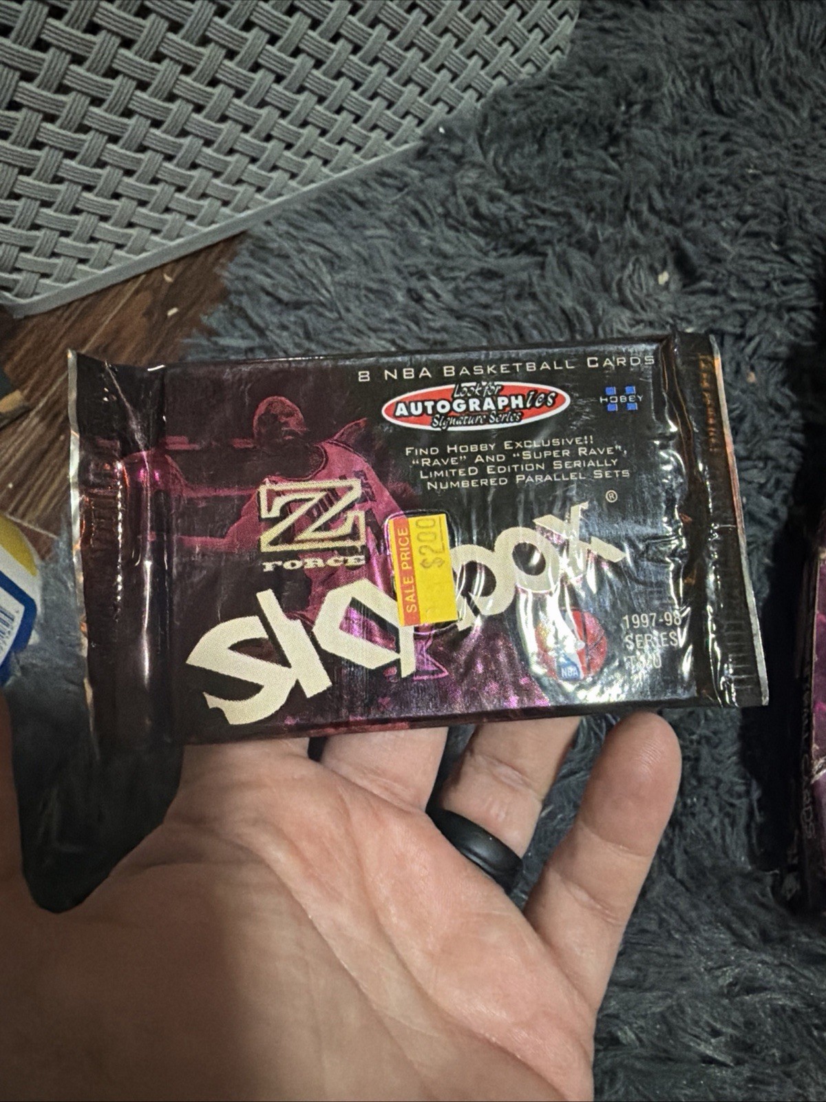 97/98 Series 2 Z Force Skybox Basketball Card Factory Sealed Packs