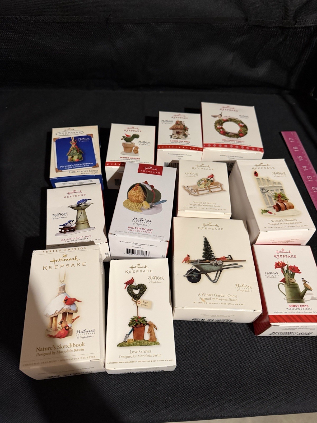 Hallmark Keepsake Nature's Sketchbook Marjolein Bastin Christmas Ornament Lotl 