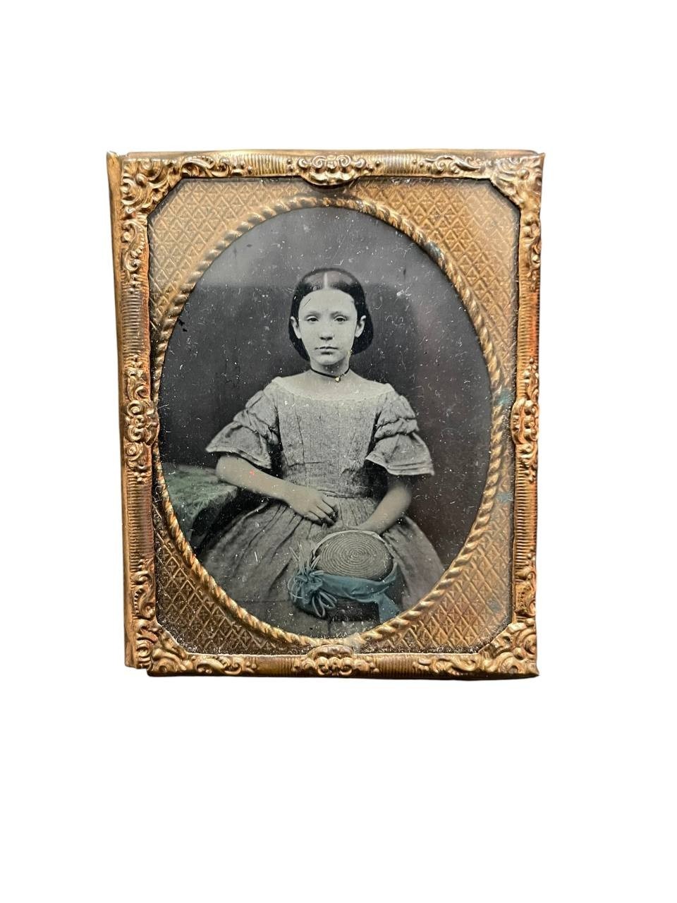 Antique Ambrotype on Glass — J. Dempsey “Popular Photographer,” Bristol