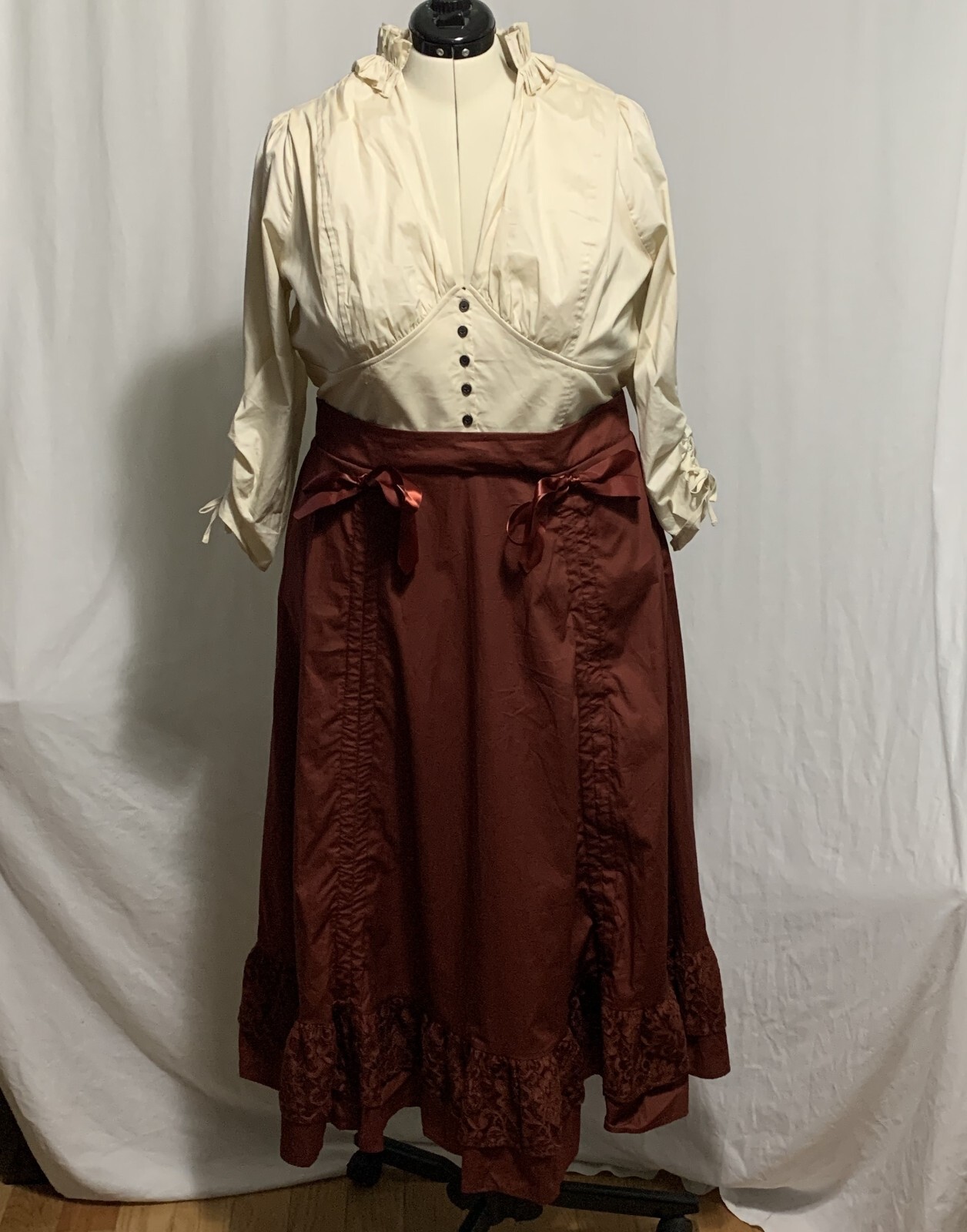 Torrid Dress Steampunk Western Pirate Costume Cosplay Halloween Plus 3 22 24