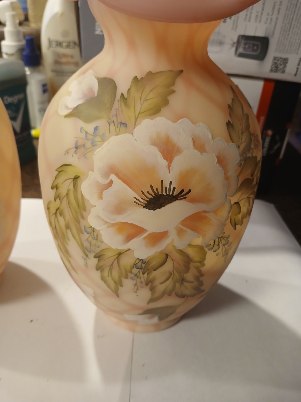 fenton vases two of them matching pair fenton vases two of them matching pair