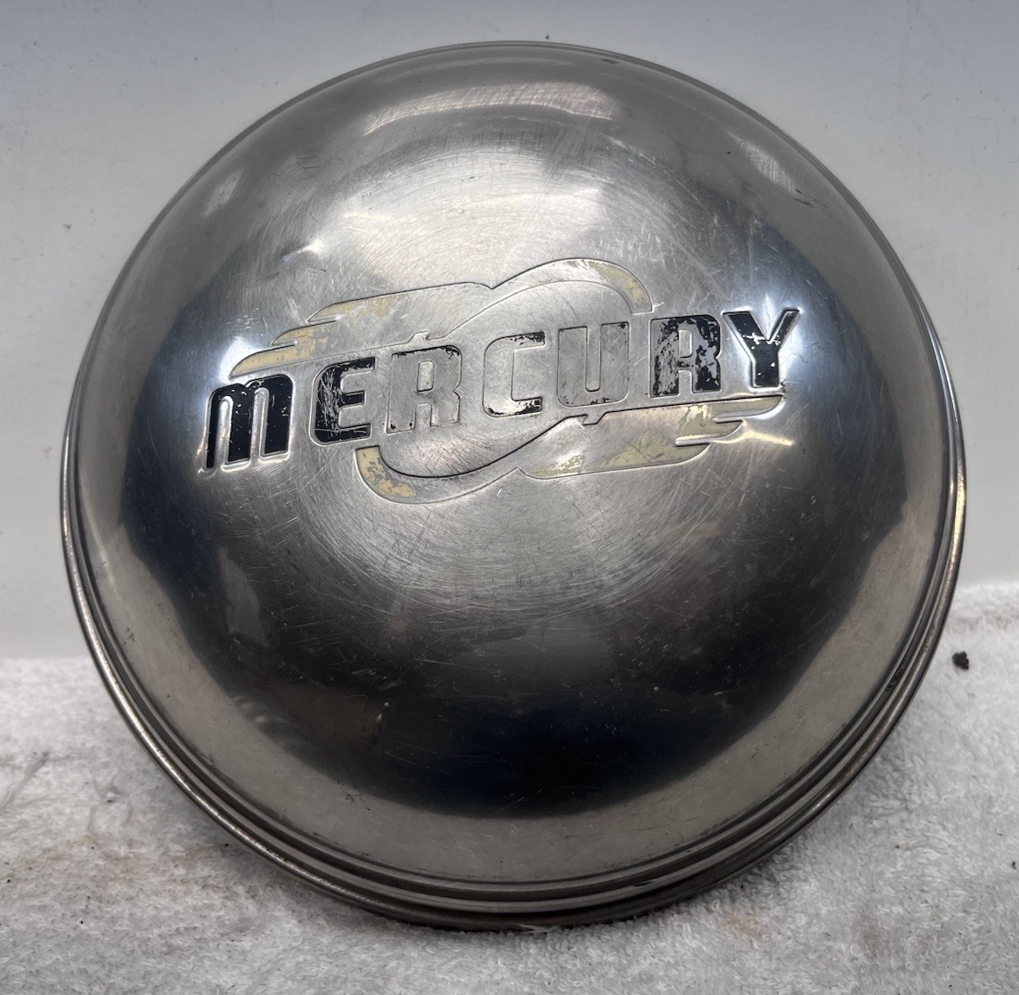 Single 1946 - 1948 Mercury Truck Artillery Poverty Dog Dish Hubcap