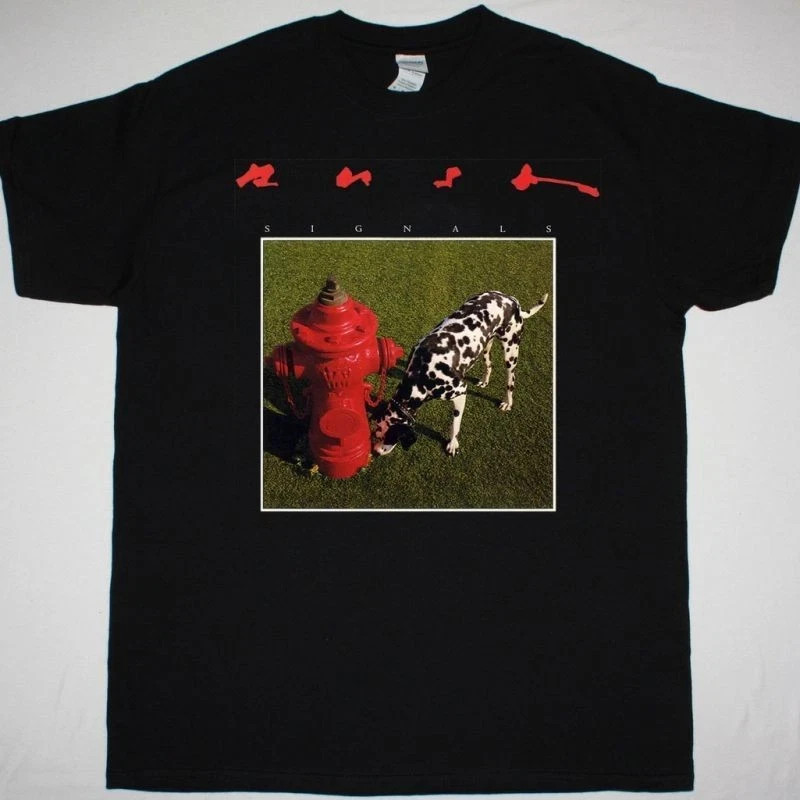 Hot New Rush Signals Tour Vintage Progressive Rock Concert T Shirt Unisex Tee