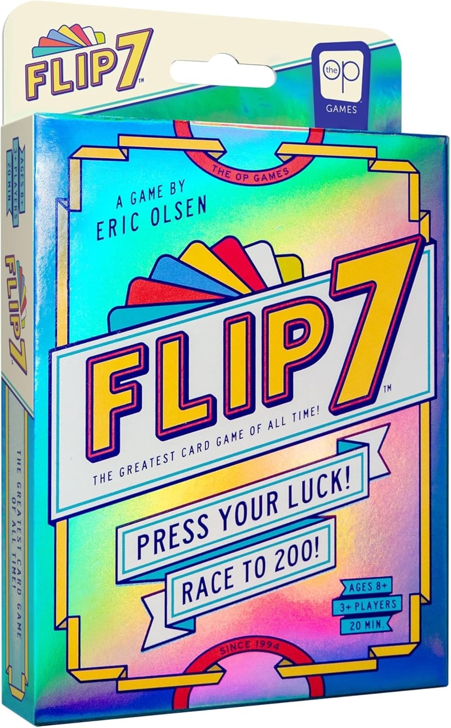USAOPOLY Flip 7 Card Game, The Ultimate Blend of Press Your Luck Strategy USAOPOLY Flip 7 Card Game, The Ultimate Blend of Press Your Luck Strategy