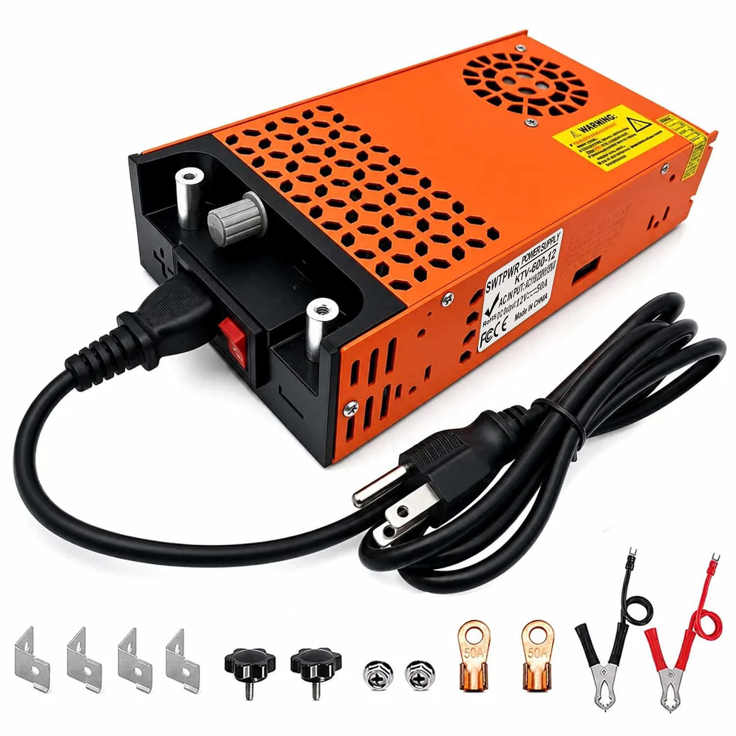 110V AC to 12V DC Converter 50A 600W Power Supply 120V to 12V Converter