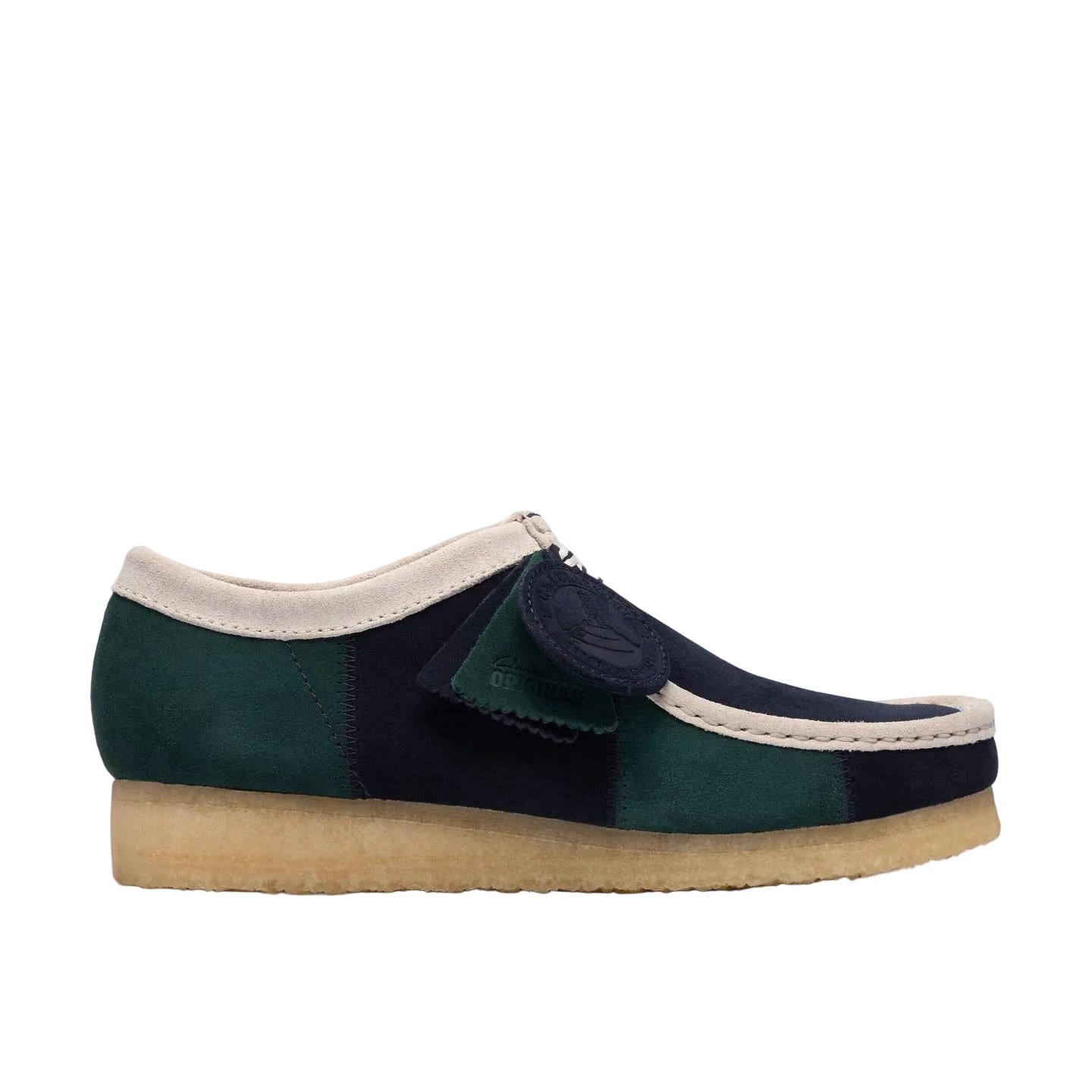 Clarks Originas Men's Wallabee Blue/Green Stripe 26185545 Clarks Originas Men's Wallabee Blue/Green Stripe 26185545