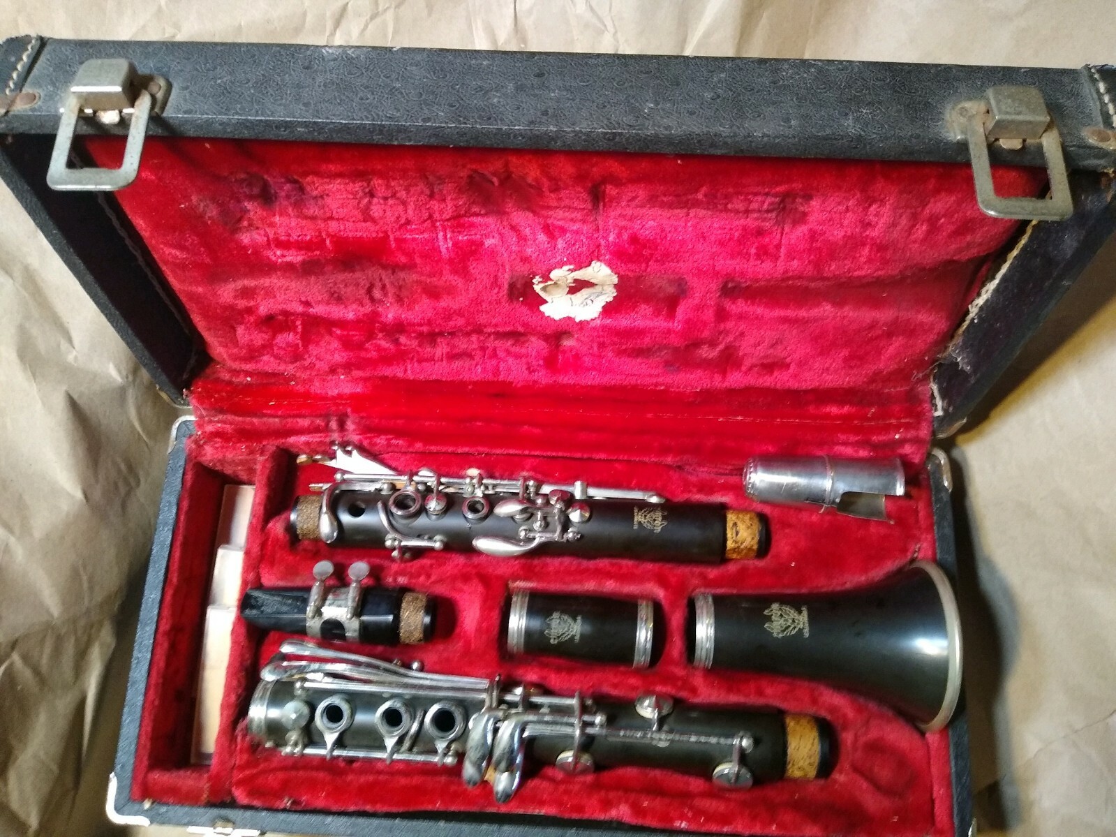 Linton Soprano Clarinet with case, Made in France, Good Condition