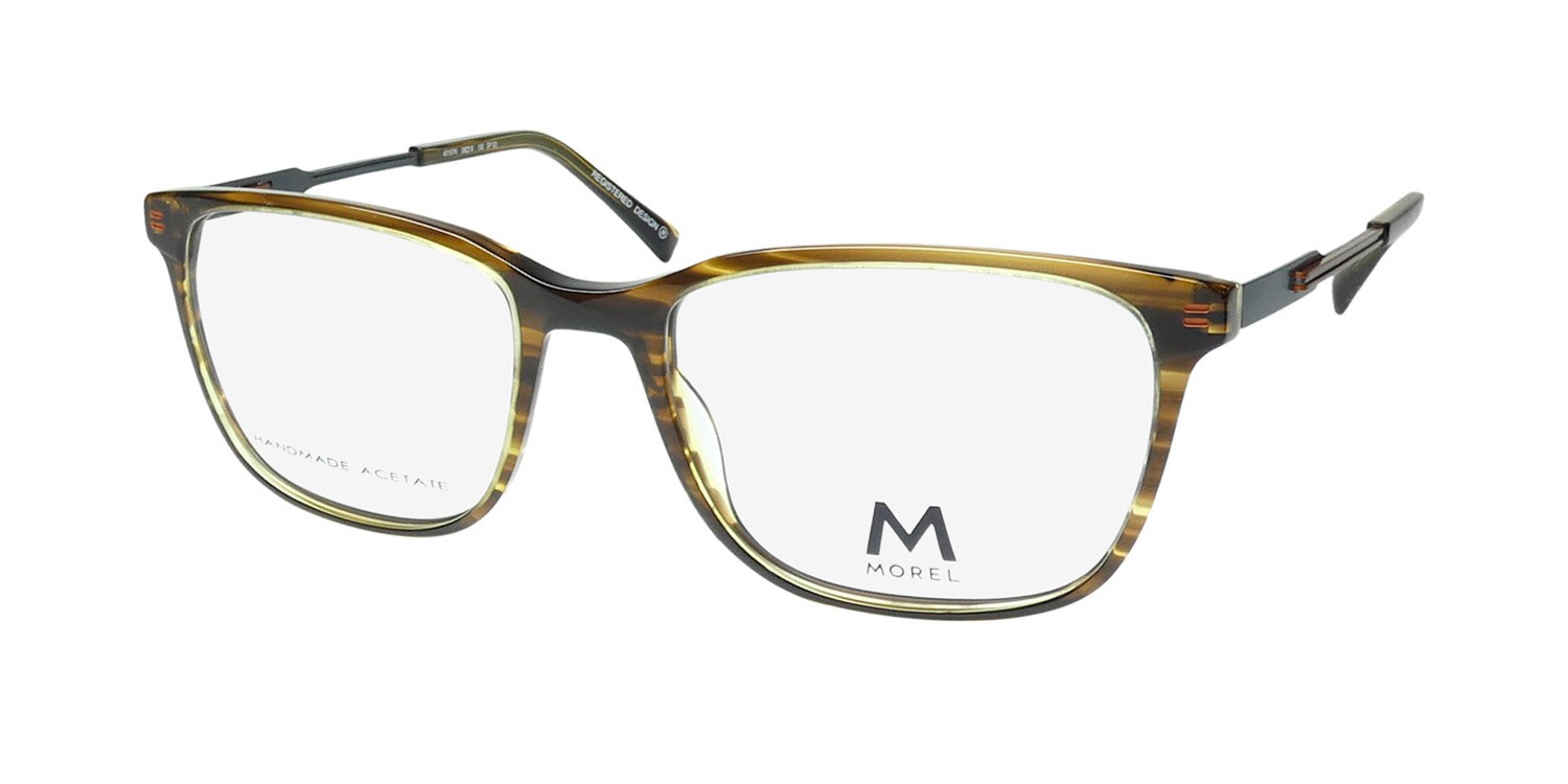 NEW MOREL NOMAD 40197N EYEGLASSES FRANCE FULL-RIM MENS SP03 SQUARE 56-19-150