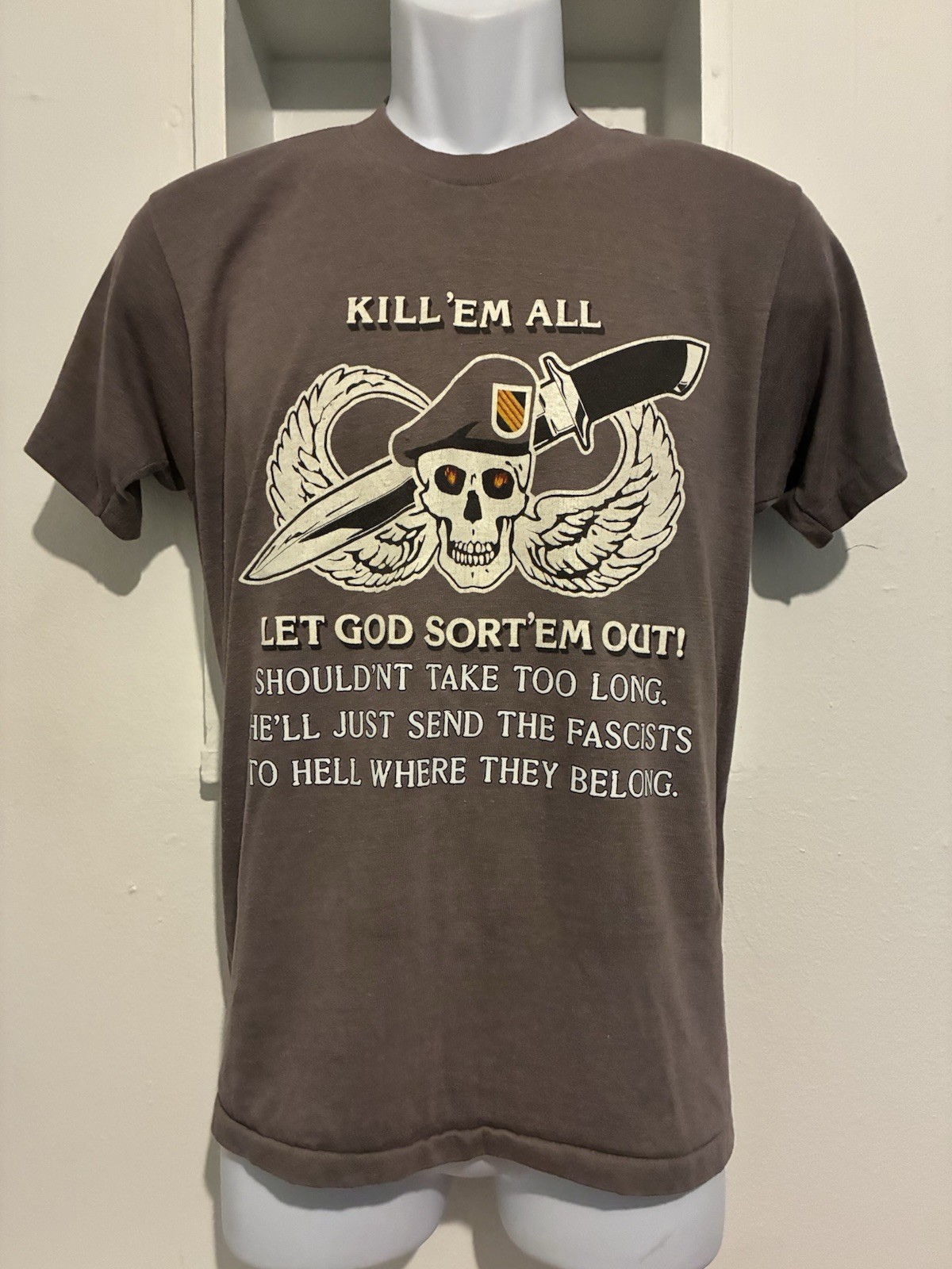 Kill \'Em All shirt vintage Metallica anti-fascist antifa left wing anit-ICE punk