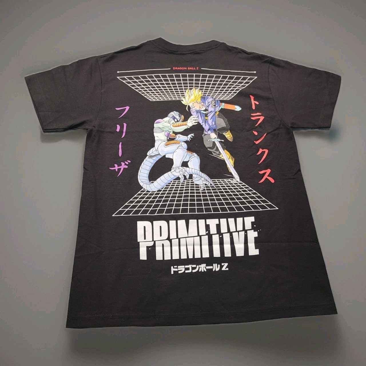 Dragon Ball Z Timeline Primitive Skatewear Black T-Shirt Men\'s M Unisex NWT 