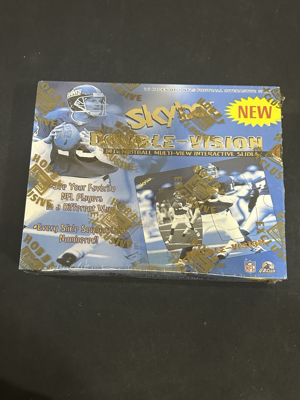 1998 Fleer Skybox Double Vision Football Hobby Box Factory Sealed Manning RC 1998 Fleer Skybox Double Vision Football Hobby Box Factory Sealed Manning RC