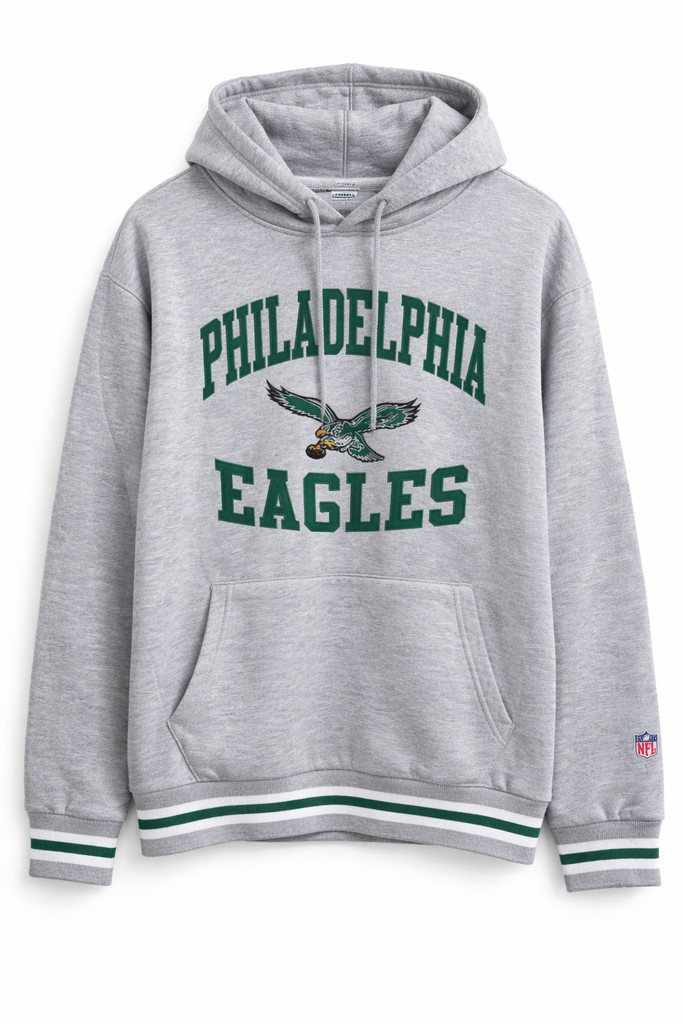 Ultra Game NFL Philadelphia Eagles Retro Logo Super Soft Hoodie Sweatshirt Ultra Game NFL Philadelphia Eagles Retro Logo Super Soft Hoodie Sweatshirt