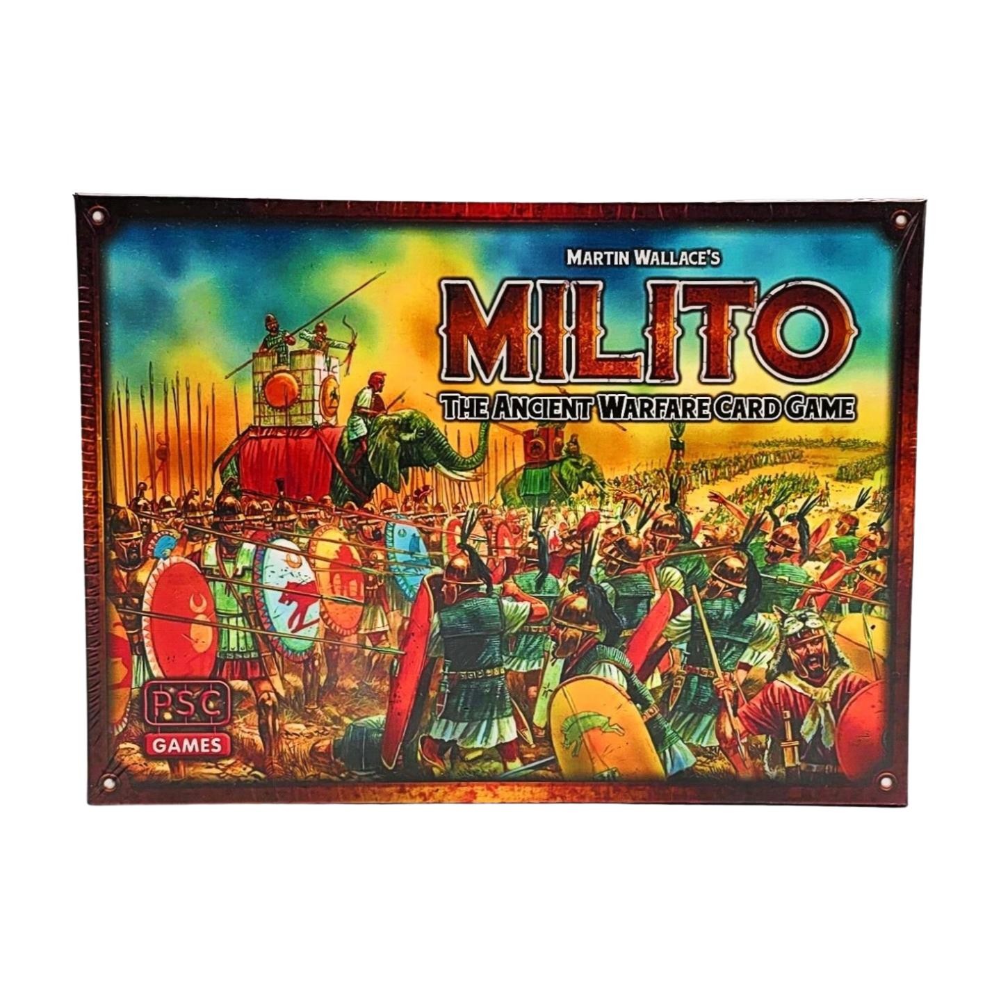 Martin Wallace\'s Milito Ancient Warfare Card Game by PSC Games - SEALED