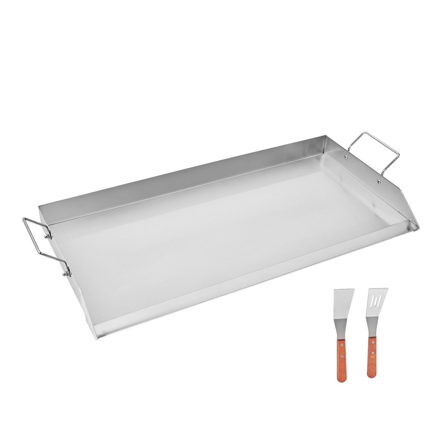 Uimoso 32x16 in Stainless Steel Flat Griddle for BBQ and Cooking