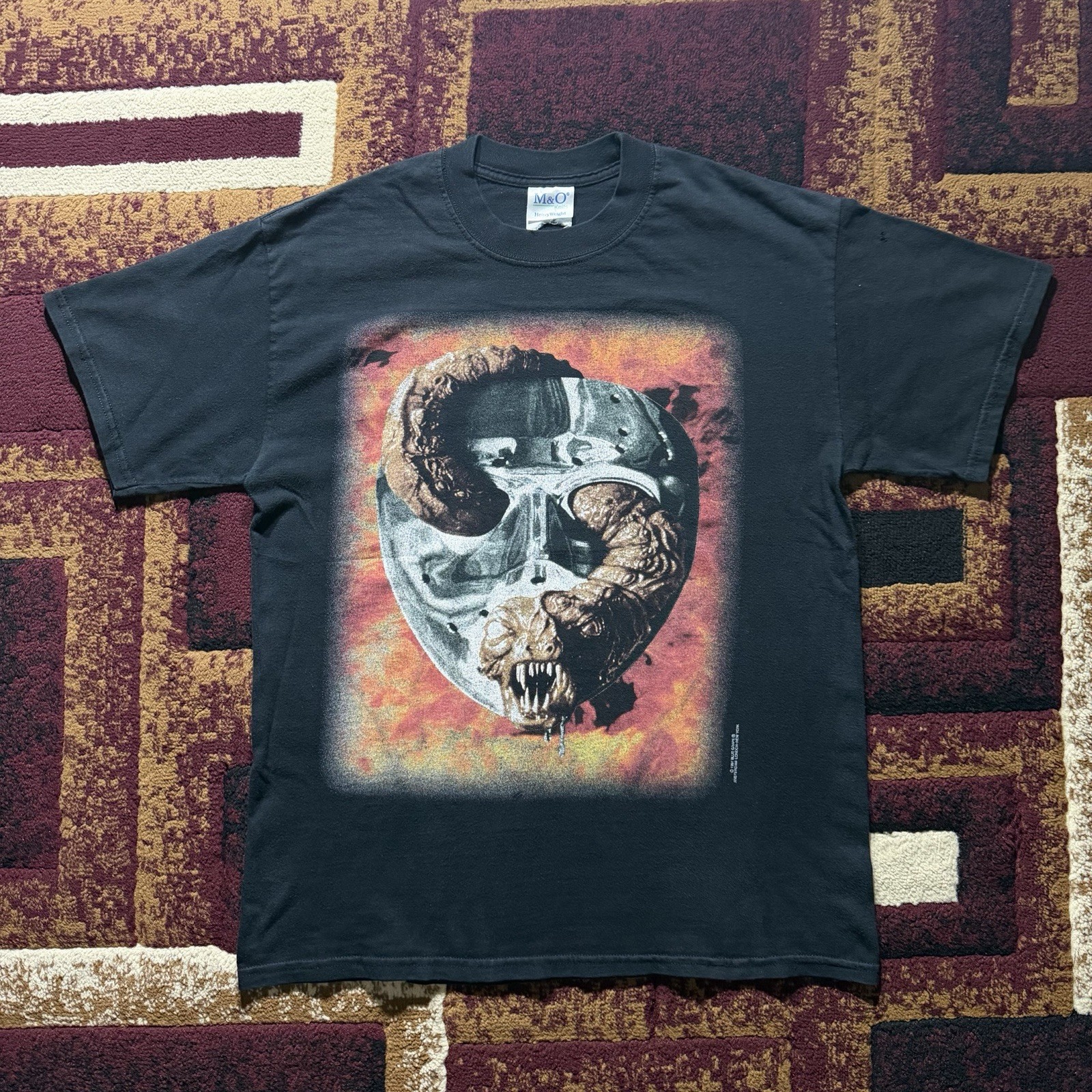 Vintage 90s 1997 Jason Goes To He’ll The Final Friday Movie Promo T Shirt Sz L