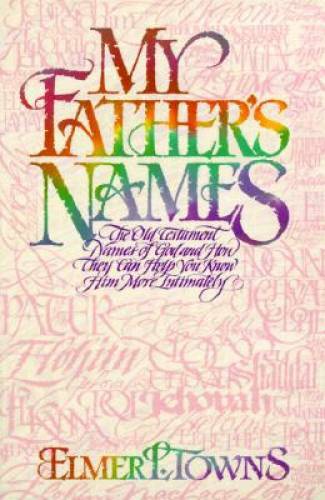 My Father's Names - Paperback By Towns, Elmer L. - GOOD My Father's Names - Paperback By Towns, Elmer L. - GOOD